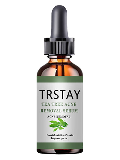 Acne Treatment Face Serum Tea Tree Oil Essence Moisturizing Shrink Pores Acne Facial Serum Korean Skin Care Products